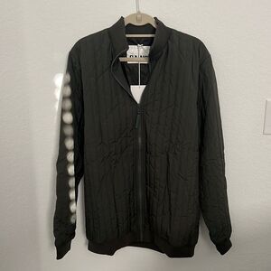NWT RAINS Liner High Neck Jacket XL Olive Green UPS